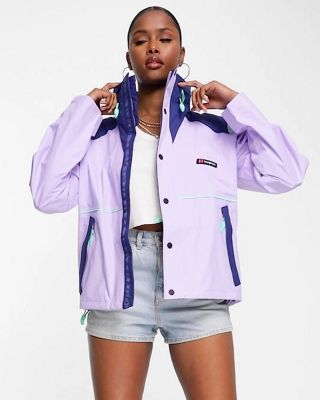 Columbia Flash Challenger cropped windbreaker jacket in white