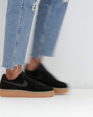 suede gum sole air force 1