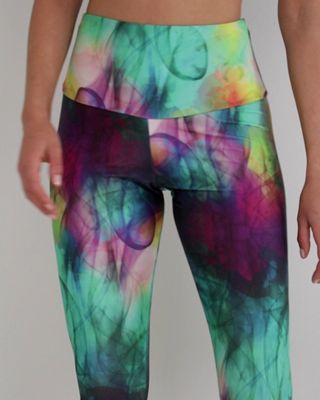 Onzie Graphic Printed Hi-Rise Yoga Leggings